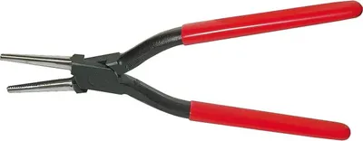 Obrázok produktu pre STUBAI kliešte s okrúhlymi čeľusťami, PVC, inkrustované, 240 mm | na presné ohýbanie drôtov a plechových pásov | Okrúhle čeľuste klieští s okrúhlymi čeľusťami majú kónický tvar od hrubých po tenké