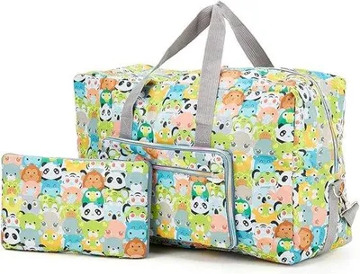 Produktbild von Famanu Reisetasche Faltbar mit Schulterriemen - 55L