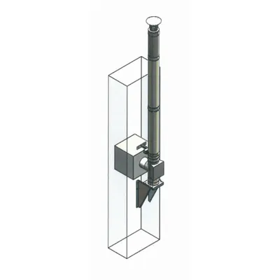 Produktbild von Jeremias Schornstein Set Wanddurchfuhrung 205-DWETN 115