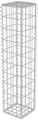 Obrázek produktu pro Dekorativní gabionová sloupa, rozměry 25x25x120 cm