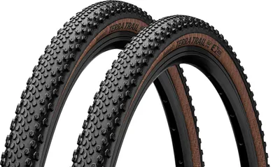 Produktbild von 2x Continental Terra Trail ProTection 40-584 schwarz/transparent TLR 27.5x1.50
