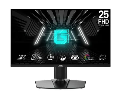 Produktbild von MSI G255PFDE E2, 62,2 cm (24.5"), 1920 x 1080 Pixel, Full HD, LCD, 1 ms, Schwarz