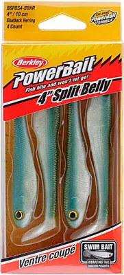 Produktbild von Berkley "Powerbait Split Belly 4"" Pearl"