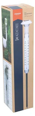 Produktbild von Grundig Garten-/Ausenthermometer - mit Solarbeleuchtung - 97 cm
