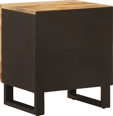 Zdjęcie produktu dla vidaXL Stolik nocny 2 szt. brązowy 40 x 33 x 46 cm lite drewno mango