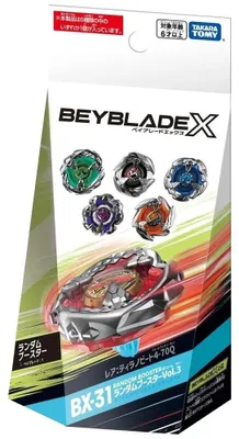 Produktbild von Takara Tomy BeyBlade X Random Booster Vol. 3 BX-31