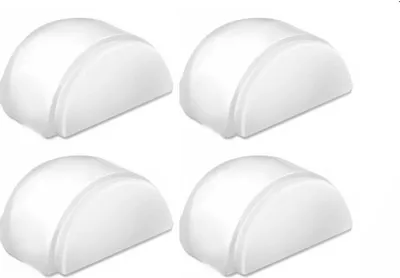 Produktbild von INF Runder selbstklebender Türstopper 4er-Pack Transparent