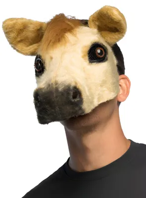 Image de Masque cheval en peluche
