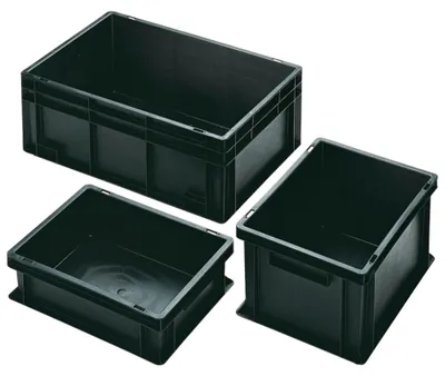 Obrázek produktu pro Skladovací kontejner UTZ standard, ESD, 300 x 200 x 120 mm, spodní buben 5310.05