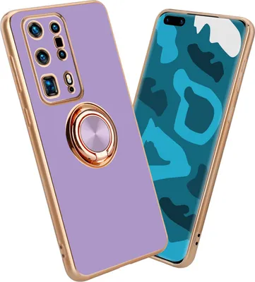 Immagine prodotto di Cadorabo custodia protettiva per Huawei P40 PRO+ custodia in viola custodia cover fotocamera protezione supporto auto magnetico