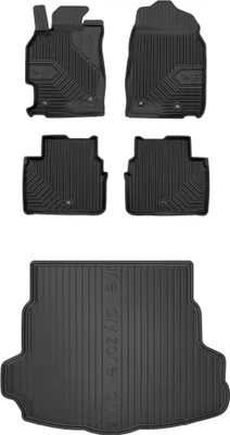 Produktbild von FROGUM Gummimatten Auto Fußmatten + Kofferraummatte für Mazda 6 II 2007-2012