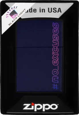 Obrázek produktu pro Zapalovač ZIPPO #NEOEXCUSES 60006811