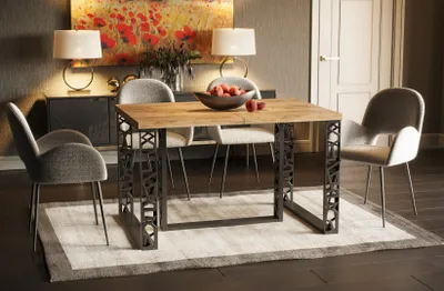 Zdjęcie produktu dla Stół rozkładany EWEREST 130(250)x80 dąb złoty craft