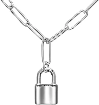 Produktbild von Gliederkette mit Schlossanhänger N5138