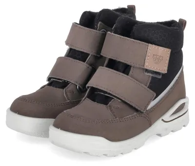 Imagen del producto de Botas de invierno para niños Pepino, modelo Burschen, color marrón. Material: textil y sintético. Talla: 24