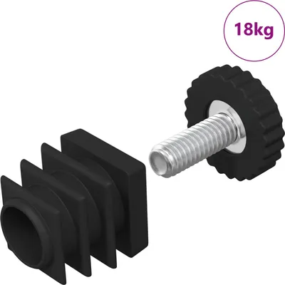 Immagine prodotto di Livellatori per Mobili Regolabile 1895 pcs Nero PP