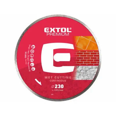 Obrázok produktu pre EXTOL Kotúč rezný Diamantový (230x22) plný (MB108735)