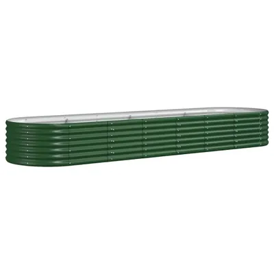Obrázek produktu pro Vyvýšený záhon pozinkovaná ocel 296x80x36 cm zelený
