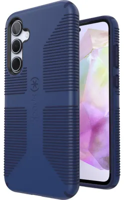 Produktbild von Speck Impact Hero Grip Handyhülle für Samsung Galaxy A35 Hülle Hardcase Backcover Stoßfest - Blau