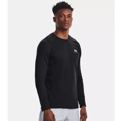Produktbild von Under Armour Ua Cg Armor Fitted Crew T-Shirt-Schwarz 1366068-001__LG