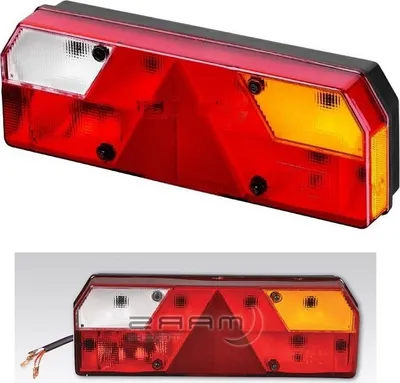 Immagine prodotto di Luce freno posteriore destra del rimorchio, rimorchio Schmitz, 098215028 SRR0023LA, set di cavi
