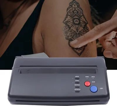Productafbeelding van machineset, tattooprinter, thermische printer, tatoeageoverdracht, papiertransfermachine, printer, kopieerapparaat, thermische printer voor tijdelijke
