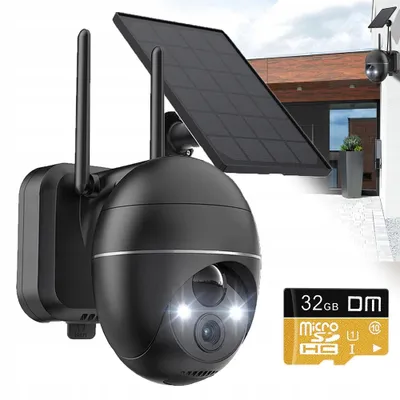 Obrázek produktu pro ieGeek Bezdrátová venkovní IP kamera 3MPX otočná s baterií