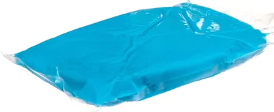 Obrázek produktu pro Dětská modrá plastová poleva, 100 g, 1 balení.