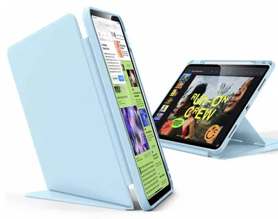 Produktbild von ESR Flip Hybrid Apple iPad Air 13" 2024 (6. Generation) / 13" 2025 (7. Generation) Himmelblau