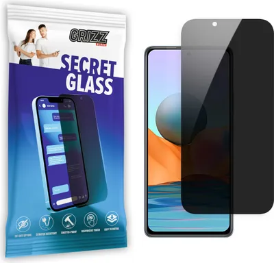 Produktbild von GrizzGlass Xiaomi Sichtschutzglas SecretGlass für Redmi Note 10 Pro Max