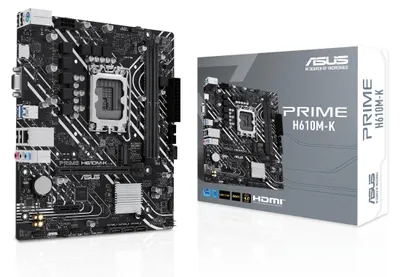 Produktbild von Asus 90Mb1Ga0-M0Eay0 Prime H610M-K//Lga1700,H610,Ddr5,U32 Gen 1,M.2,Mb