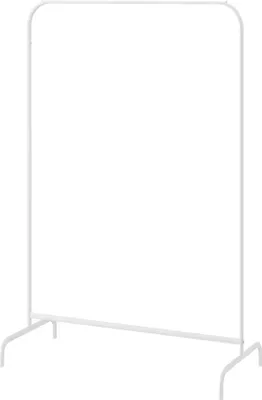 Produktbild von IKEA Mulig Garderobenstange Kleiderstange auf Rollen Kleiderstange Weiß