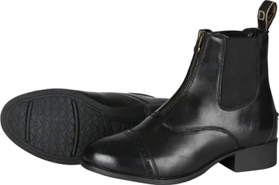 Produktbild von Dublin - Herren/Damen Unisex Stallstiefel "Foundation II", Reißverschluss, Leder WB2233 (42 EU) (Schwarz)