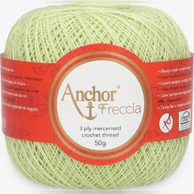 Zdjęcie produktu dla Anchor Freccia 16 – cienka bawełniana włóczka do szydełkowania (color 00259)