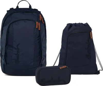 Produktbild von Satch, Schulrucksack-Set AIR Nordic Blue 3-teilig, ab 5. Klasse