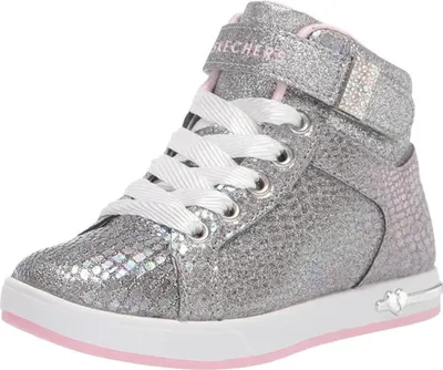 Zdjęcie produktu dla Skechers dziewczęce trampki 310649L-GUMT w kolorze srebrnym, rozmiar 31,