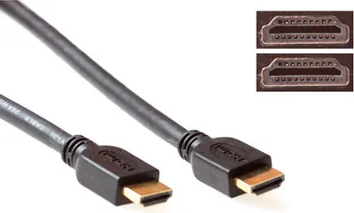 Immagine prodotto di ACT AK3790 Cavo HDMI 1 m HDMI Tipo A (Standard) Nero