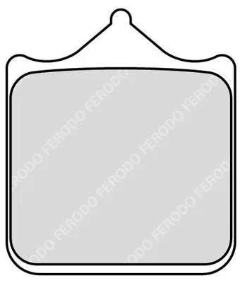 Image de Plaquettes de frein complètes FERODO FDB2255ST