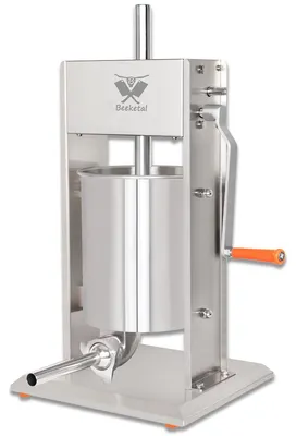 Produktbild von Beeketal Edelstahl Wurstfüller BT-Serie 3-15L , Größe und Art:10L vertikal