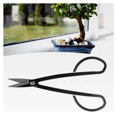 Produktbild von Bonsai-Schere aus Edelstahl für präzises Trimmen von Pflanzen