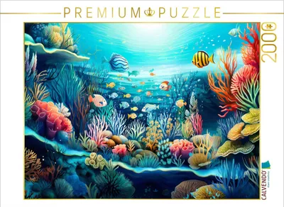 Produktbild von CALVENDO Puzzle Korallenriff | 2000 Teile Lege-Größe 90x67cm Foto-Puzzle für glückliche Stunden