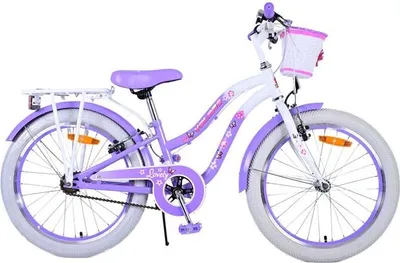 Produktbild von Volare Lovely Kinderfahrrad - Mädchen - 20 Zoll - Lila - Zwei Handbremsen