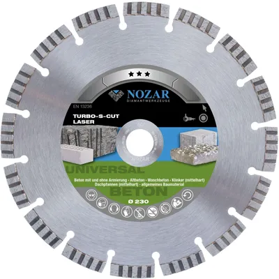 Produktbild von Nozar Diamant-Trennscheibe Turbo-S-Cut 230 mm