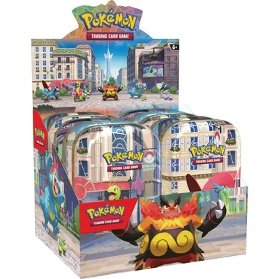 Produktbild von Pokémon TCG Lumiose City Mini Tin Display (Englisch)