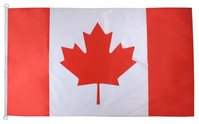 Kanada Bootflagge 150x90 cm, Polyester, mit Ringen