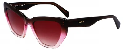 Image de Liu Jo LJ794S Gradient marron/rose 54/19/140 Lunettes de soleil pour femme