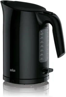 Produktbild von Braun PurEase WK 3100 BK, 1,7 l, 2200 W, Schwarz, Wasserstandsanzeige, Überhitzungsschutz, Drahtlos