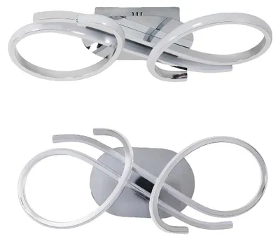 Zdjęcie produktu dla Lampa sufitowa, nowoczesny design, wszechstronne zastosowanie, 01 światło zimne, M-a, 31–40 W