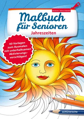 Produktbild von Malbuch für Senioren. Jahreszeiten