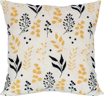 Produktbild von Panna Kreuzstichkissen Stickpackung "Blumenmuster", Zählmuster, 42x42cm
